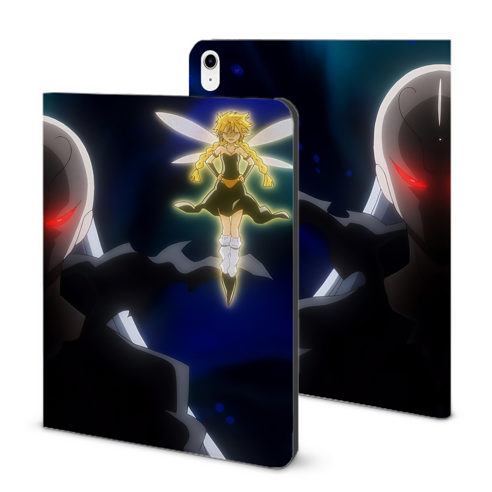 （画像用） 転スラ Regarding Reincarnated to Slime IPad ケース ブック型 PUレザー TPU 耐衝撃 軽量 薄型 ペン収納なし 全面保護 IPad 各モデル対応